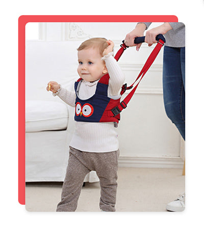 Adjustable Handheld Baby Walking Harness for Kids Walker Assistant Belt Safe Standing Learning Helper