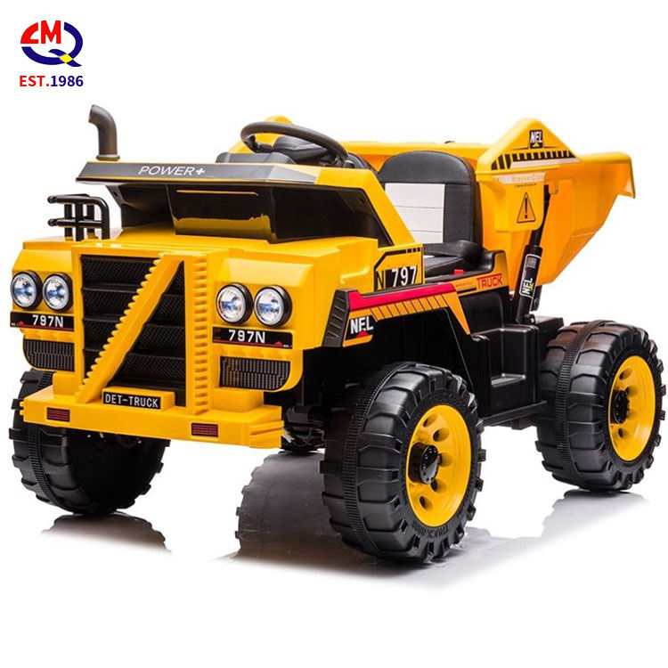 New Model Popular Styles of Children's Electric Toys and Children's Toy Engineering Vehicles with Two Seats