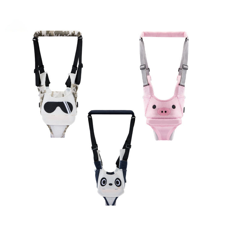 Adjustable Handheld Baby Walking Harness for Kids Walker Assistant Belt Safe Standing Learning Helper