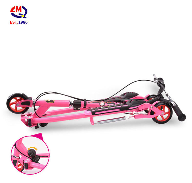 21st Three Wheel Scissor Cart Racing off Road Kick Flashing Pedal Bicycle Kids Scooters for Sale