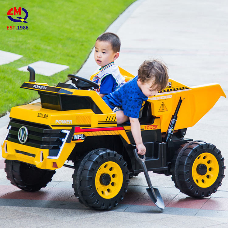 New Model Popular Styles of Children's Electric Toys and Children's Toy Engineering Vehicles with Two Seats