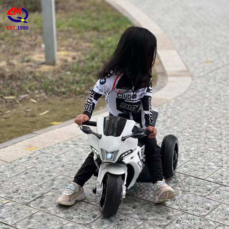 Children's Electric Motorcycle 1-6 Year Old Large Off-Road Tricycle Charging Toy Baby 3 Wheels Battery Motorcycle Cars