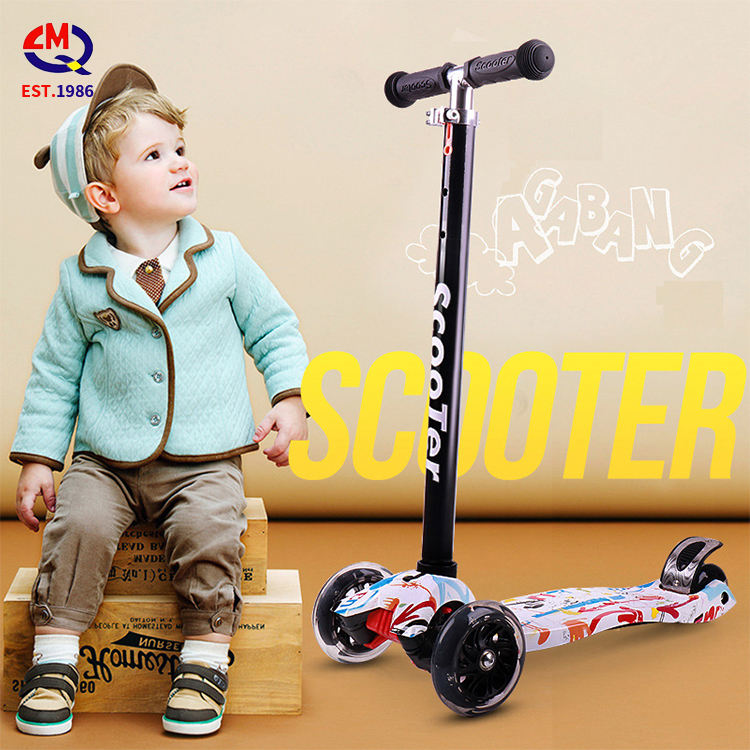 Warehouse Dropshipping Foot Children'S Baby Scooter Foldable Kids Electric Children Stand Scooters