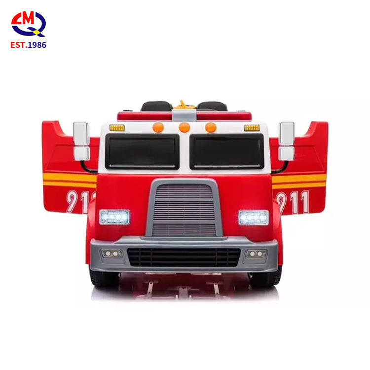 Kids Ride On Car Fire Truck Children RC Electronic 12v Battery Car