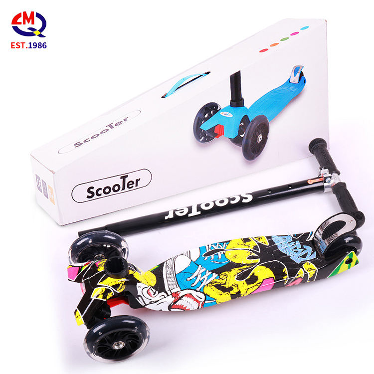 Warehouse Dropshipping Foot Children'S Baby Scooter Foldable Kids Electric Children Stand Scooters