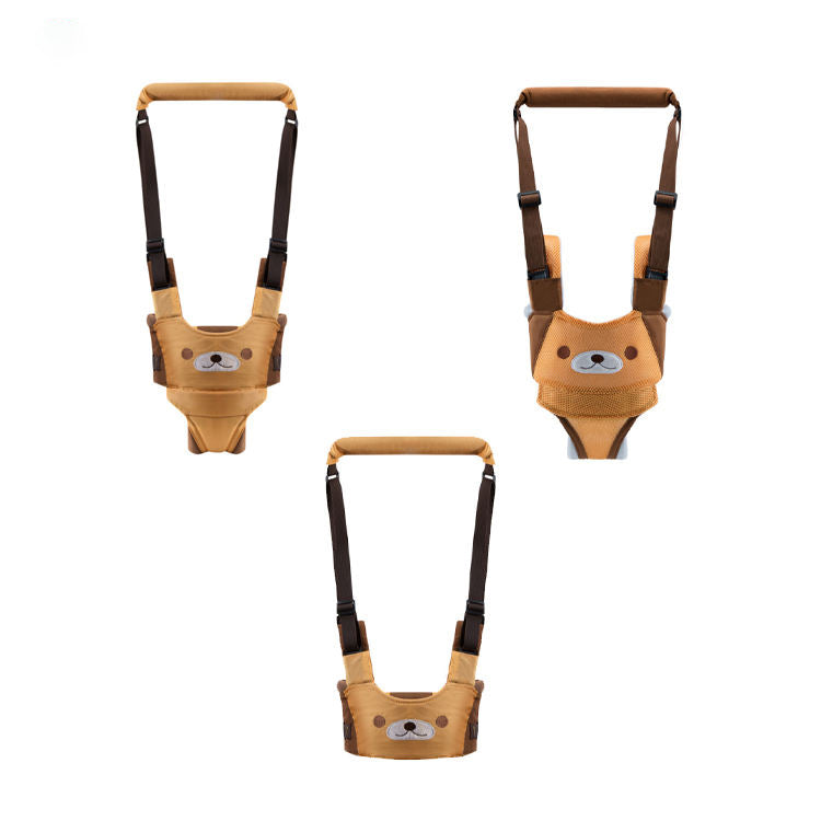 Adjustable Handheld Baby Walking Harness for Kids Walker Assistant Belt Safe Standing Learning Helper