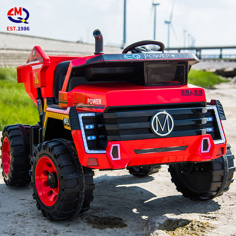 New Model Popular Styles of Children's Electric Toys and Children's Toy Engineering Vehicles with Two Seats
