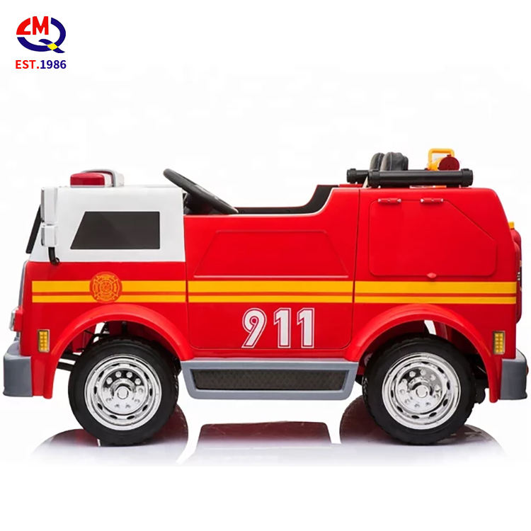 Kids Ride On Car Fire Truck Children RC Electronic 12v Battery Car