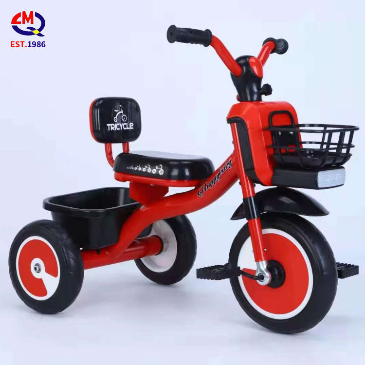 Children's Tricycles 1-3-6 Year Old Baby Light Bicycle Music Children's Tricycles