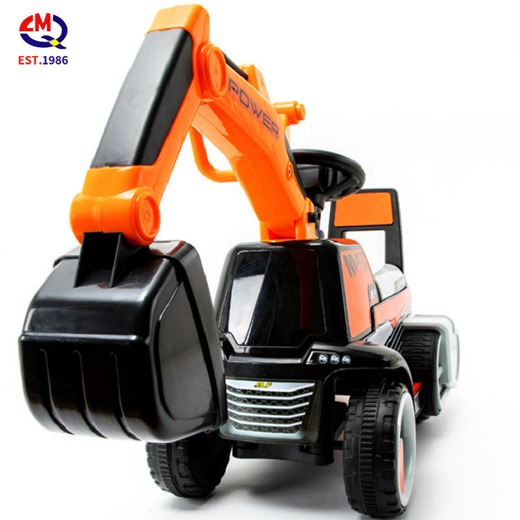 6v Latest Rechargeable Kids Battery Ride Cars Children Toys Electric Tractor Kids Excavator