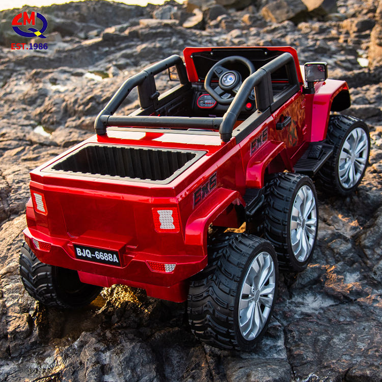 Children Six-wheeled 12v Battery Car Kids Electric Cars for Sale Remote Control Kids Electric Ride on Cars