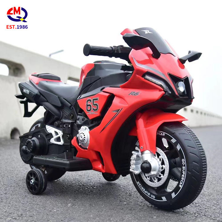 Children's Electric Motorcycle 1-6 Year Old Large Off-Road Tricycle Charging Toy Baby 3 Wheels Battery Motorcycle Cars
