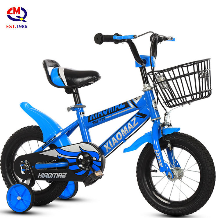 Wholesale Hot Sale 12 14 16 Inch With Steel Basket Kids Bike New Design Three Wheels Training Kid's Bicycle