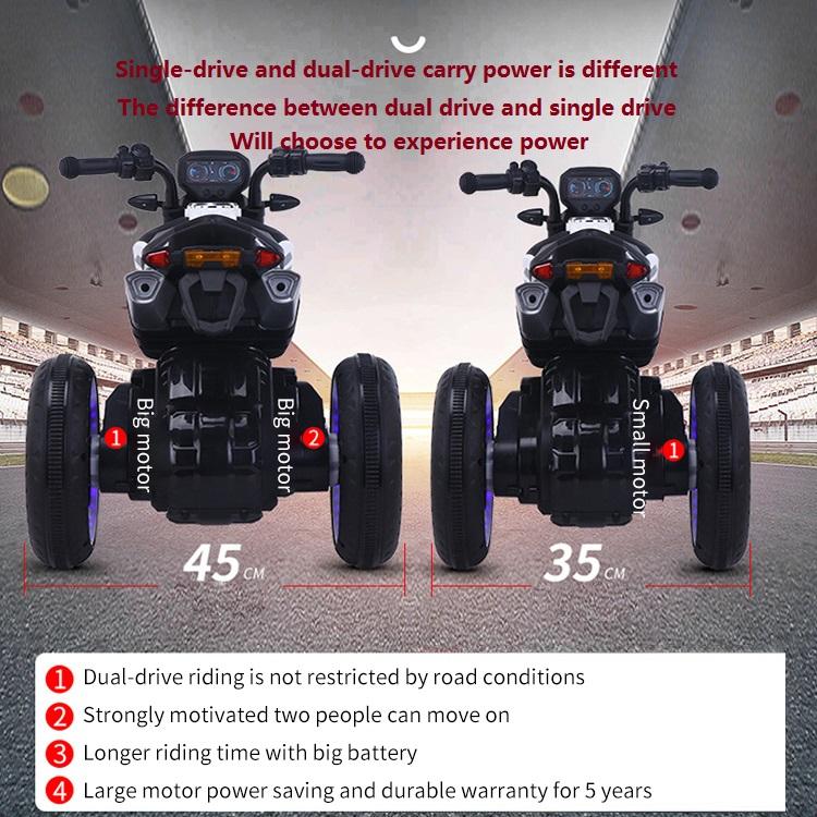 6v 12v 24v Child 6 Years Ride On Car Three Wheel Pedal Motorcycle Kid Motorcycle Toy Cars For Kids To Drive