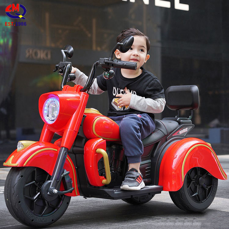 Factory Wholesale New Design 12v Electric Children Rechargeable Motorcycle Battery Power Bike for Kids to Drive