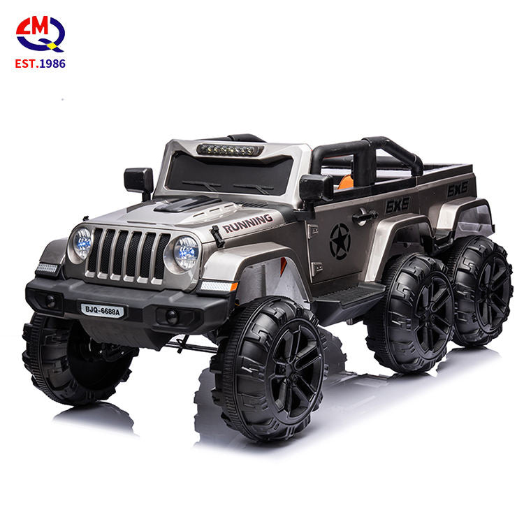 Children Six-wheeled 12v Battery Car Kids Electric Cars for Sale Remote Control Kids Electric Ride on Cars