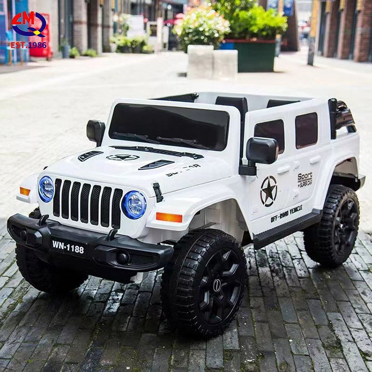 Kids 4 Wheeler Big Size 12 V 4x4 Electric Ride on Car Powerwheels 2 Seater for Baby Battery Remote Control Cars with Remote