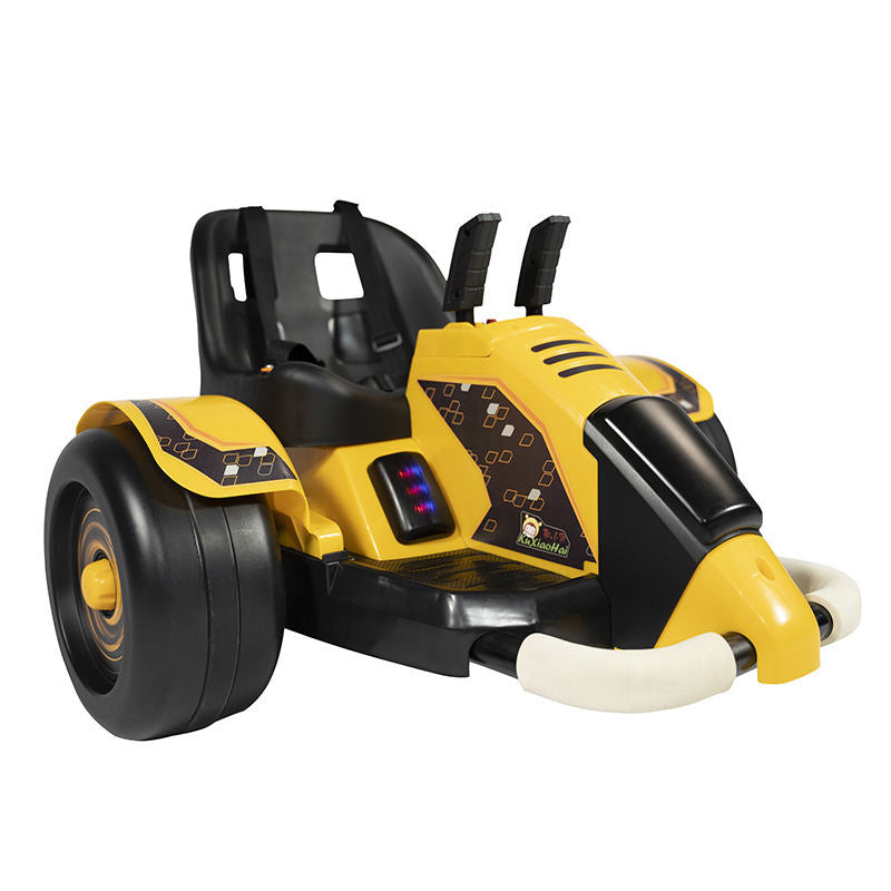 Factory Cheap Price Electric 6v Rotating Drift Car RC Children's Battery Indoor And Outdoor Toy Car GoKart