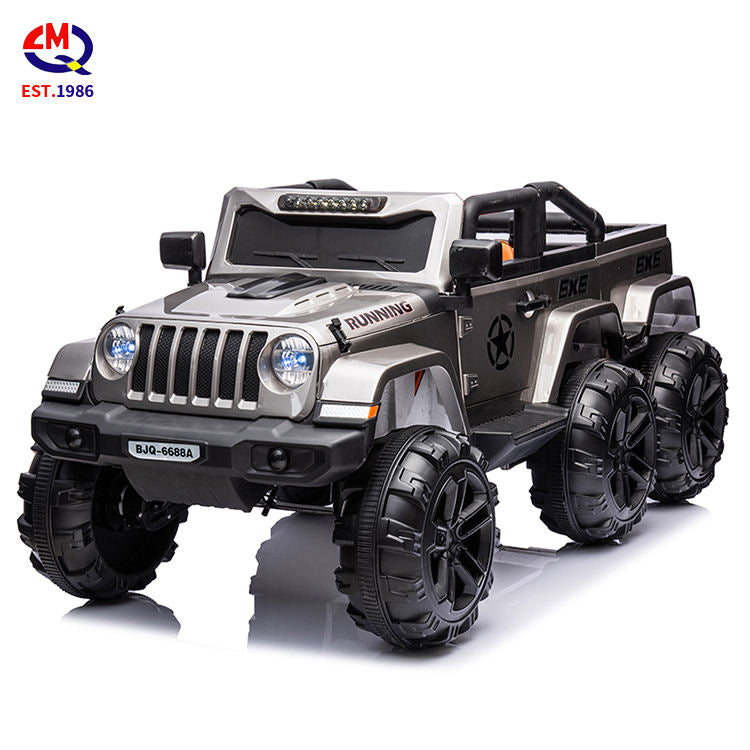 Children Six-wheeled 12v Battery Car Kids Electric Cars for Sale Remote Control Kids Electric Ride on Cars