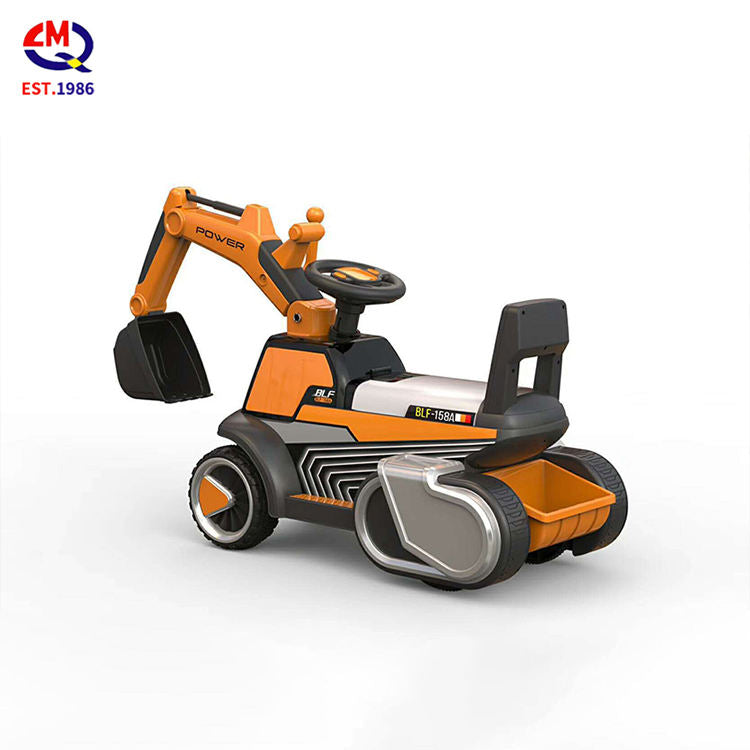 6v Latest Rechargeable Kids Battery Ride Cars Children Toys Electric Tractor Kids Excavator