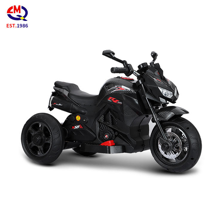 New design children's electric motorcycle kids toy car large electric tricycle child battery motorcycle