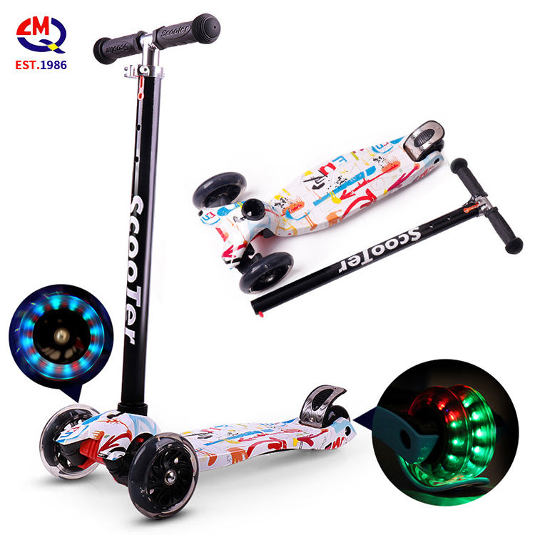 Warehouse Dropshipping Foot Children'S Baby Scooter Foldable Kids Electric Children Stand Scooters