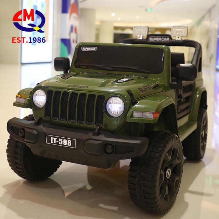 New Product Model Children's Chargeable Real 24v Battery Cars Toys For Kids 4 Seater Kid's Electric Car