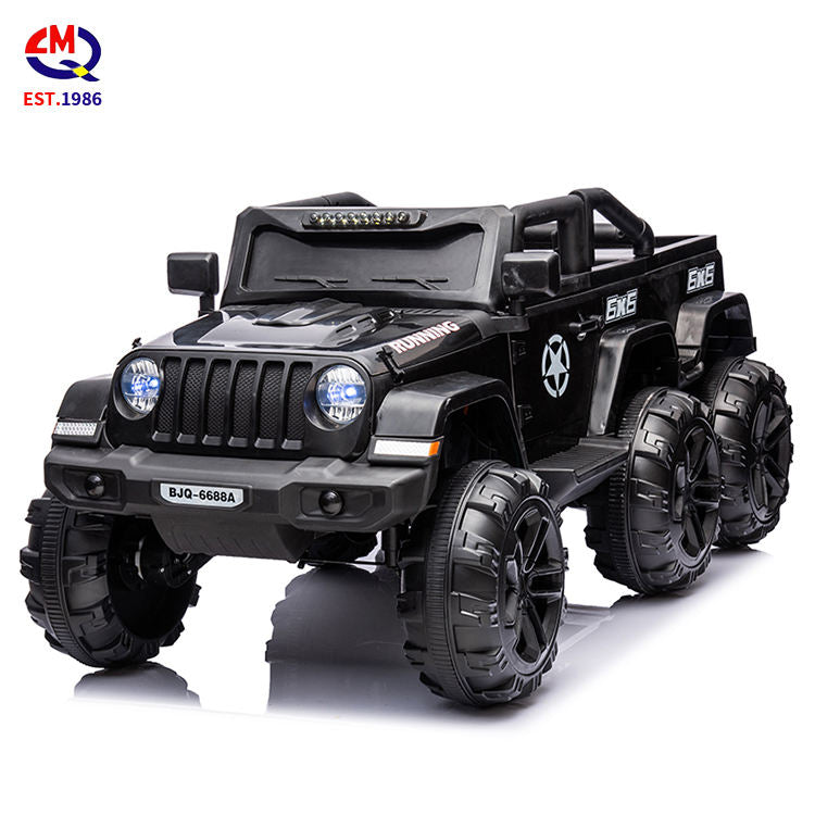 Children Six-wheeled 12v Battery Car Kids Electric Cars for Sale Remote Control Kids Electric Ride on Cars