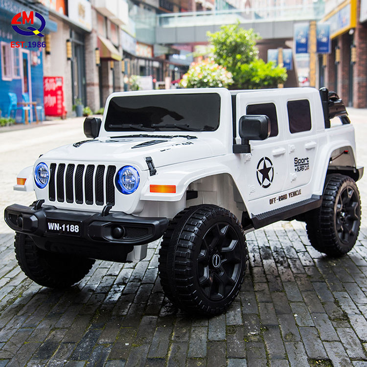 Kids 4 Wheeler Big Size 12 V 4x4 Electric Ride on Car Powerwheels 2 Seater for Baby Battery Remote Control Cars with Remote