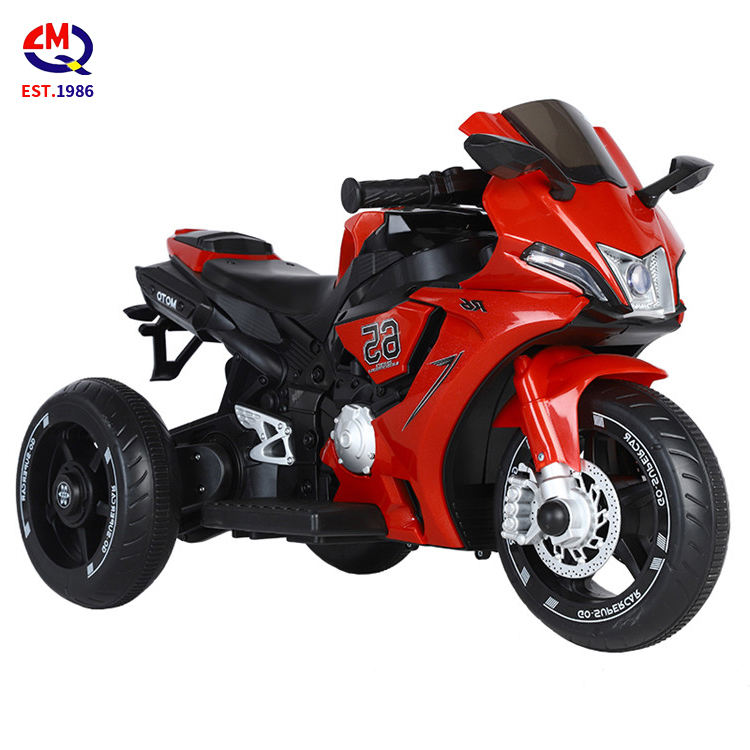 Children's Electric Motorcycle 1-6 Year Old Large Off-Road Tricycle Charging Toy Baby 3 Wheels Battery Motorcycle Cars