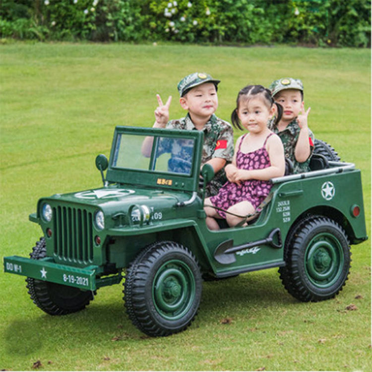 Wholesale 24 Volt Ride On Cars For Toddlers Rubber Wheels Kids Child Electric Big Car With Two Seats