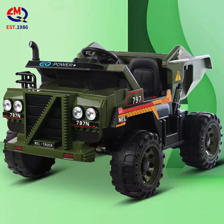 New Model Popular Styles of Children's Electric Toys and Children's Toy Engineering Vehicles with Two Seats