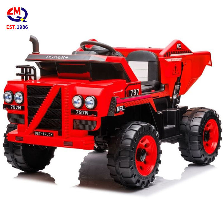 New Model Popular Styles of Children's Electric Toys and Children's Toy Engineering Vehicles with Two Seats