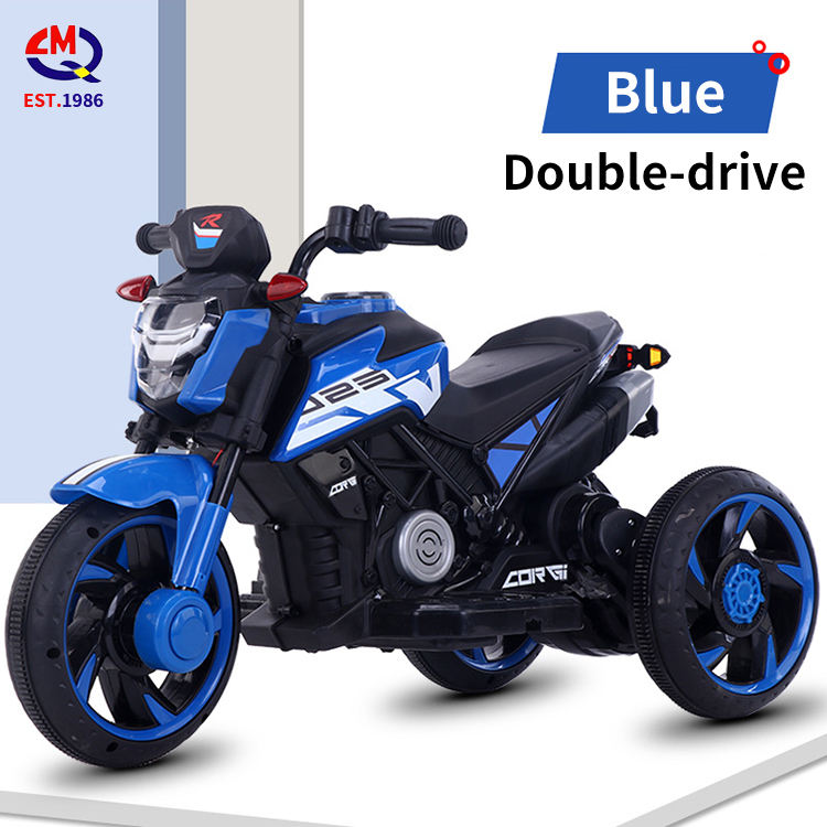 6v 12v 24v Child 6 Years Ride On Car Three Wheel Pedal Motorcycle Kid Motorcycle Toy Cars For Kids To Drive