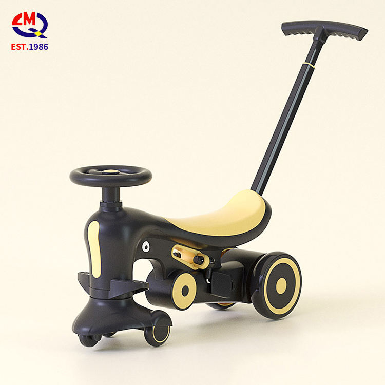 Outdoor Children Baby Kids Swing Ride on Car Toy Scooter Bicycle Stroller 4 in 1 Kid Wiggle Car Twist Car for Kids Baby