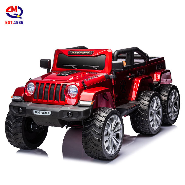 Children Six-wheeled 12v Battery Car Kids Electric Cars for Sale Remote Control Kids Electric Ride on Cars