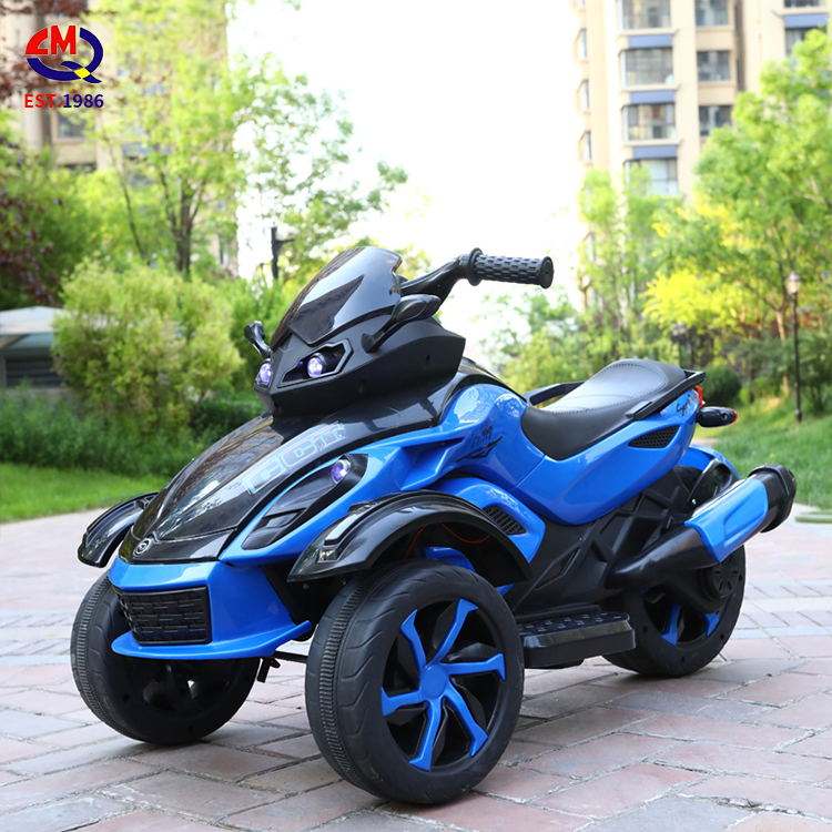 Wholesale Mini 3 Wheels Children Motorbike Cool Kids Electric Motorcycle With Colorful Lights