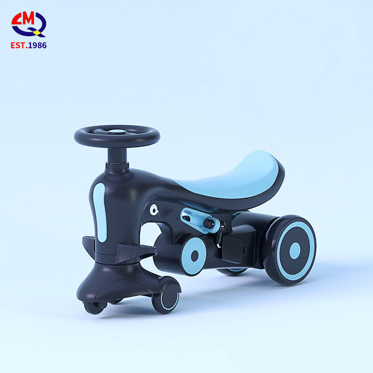 Outdoor Children Baby Kids Swing Ride on Car Toy Scooter Bicycle Stroller 4 in 1 Kid Wiggle Car Twist Car for Kids Baby