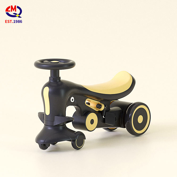 Outdoor Children Baby Kids Swing Ride on Car Toy Scooter Bicycle Stroller 4 in 1 Kid Wiggle Car Twist Car for Kids Baby