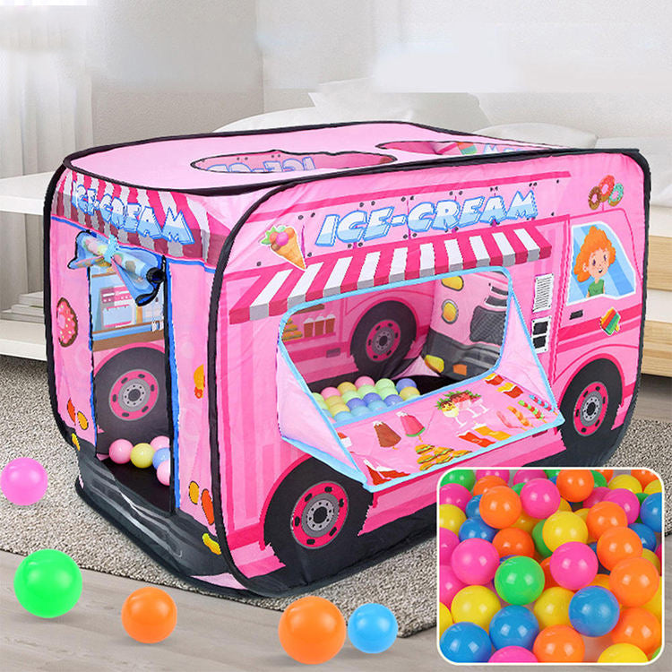 Children's Tent Game House Indoor and Outdoor Princess Baby Car Theme Toy Small House Target Game Children Tent