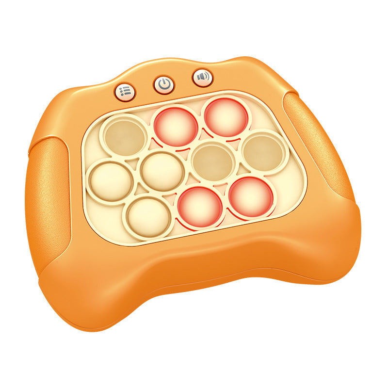 Handheld Game Console for Kids Pop Fidget Toy, Sensory Decompression Breakthrough Puzzle Quick Push Bubble, Fun for Children's Parties, Adult Meetings, Birthday Gift for Boys, Girls 4-9 Years