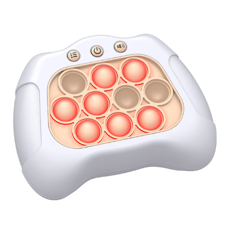 Handheld Game Console for Kids Pop Fidget Toy, Sensory Decompression Breakthrough Puzzle Quick Push Bubble, Fun for Children's Parties, Adult Meetings, Birthday Gift for Boys, Girls 4-9 Years