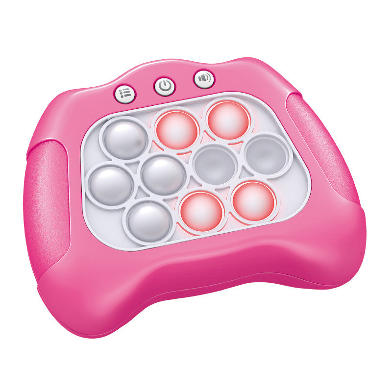 Handheld Game Console for Kids Pop Fidget Toy, Sensory Decompression Breakthrough Puzzle Quick Push Bubble, Fun for Children's Parties, Adult Meetings, Birthday Gift for Boys, Girls 4-9 Years