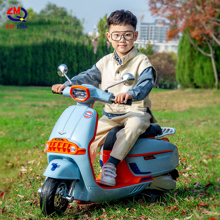 Cheap New Model LED Flashing 2 Wheels With Music Kids Baby Electric Motorcycle For Children