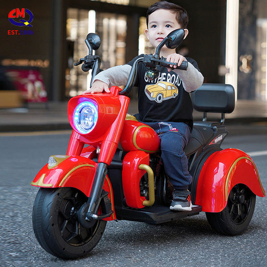 Factory Wholesale New Design 12v Electric Children Rechargeable Motorcycle Battery Power Bike for Kids to Drive