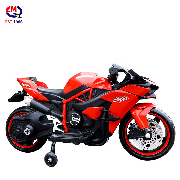 Kids Electric Motorcycle 12v Children Rechargeable Mini Motorbike Kids New Model 3 Wheel Battery Motor With Training Wheels
