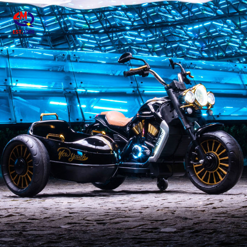 Kids Electric Motorcycle Battery Powered Ride-On Cars for 3-8 Year Old Children