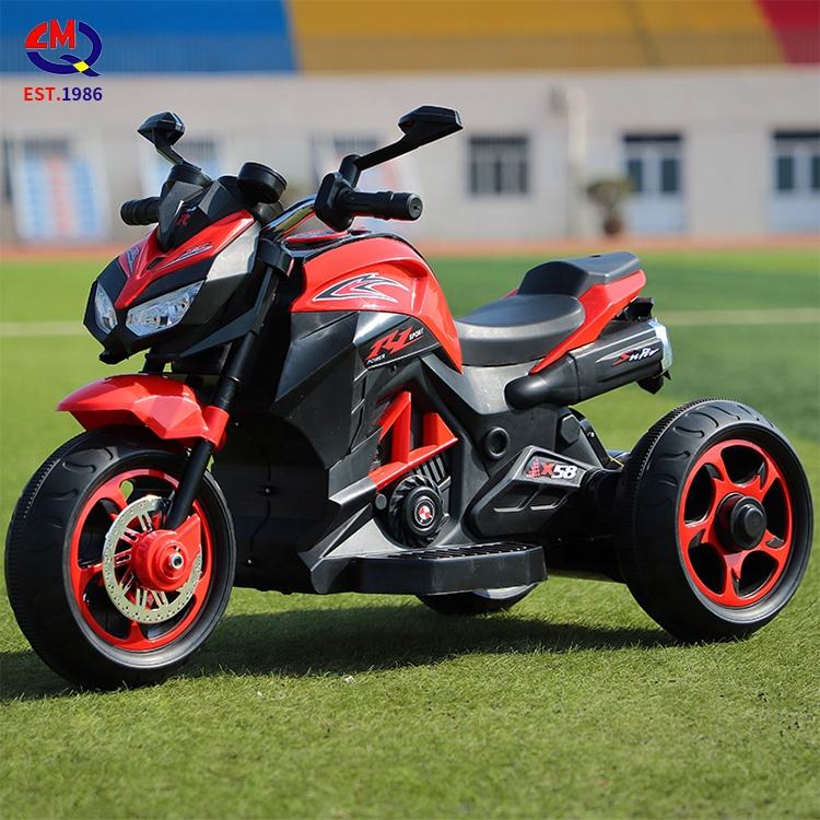 New design children's electric motorcycle kids toy car large electric tricycle child battery motorcycle