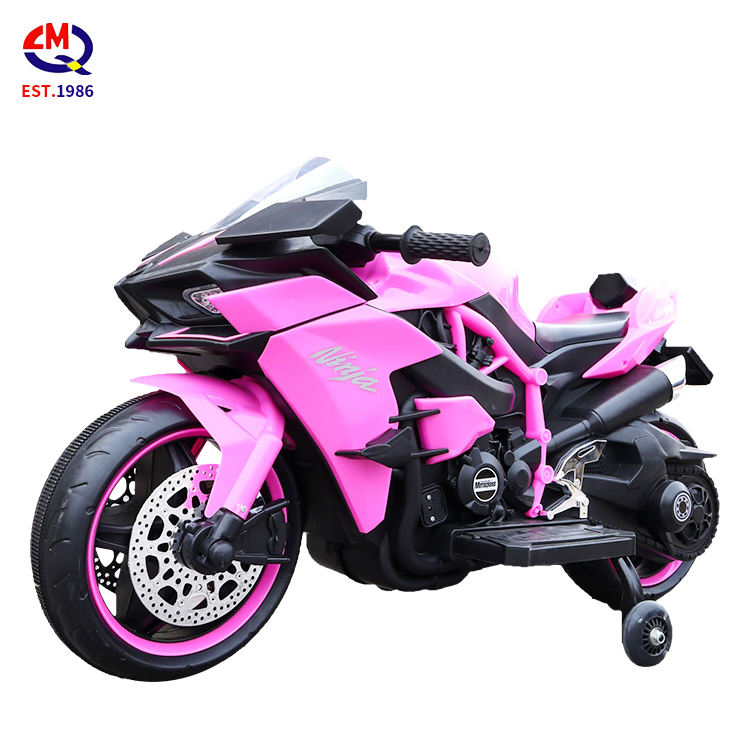 Kids Electric Motorcycle 12v Children Rechargeable Mini Motorbike Kids New Model 3 Wheel Battery Motor With Training Wheels