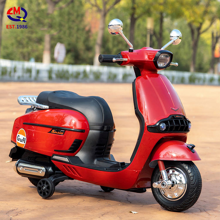 Cheap New Model LED Flashing 2 Wheels With Music Kids Baby Electric Motorcycle For Children